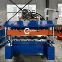 Petit pain en acier de feuille de toit de Zeetile 1000mm de profil formant la transmission de chaîne de machine