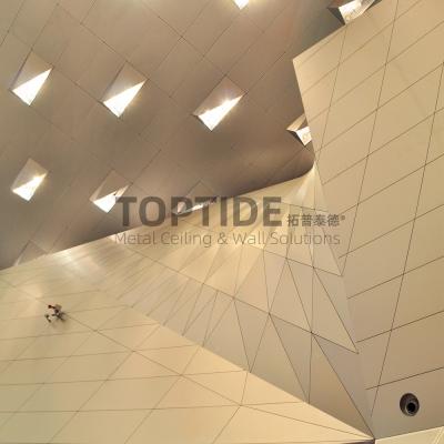 60x60cm Aluminum Wall Board Square Metal Ceiling Tiles