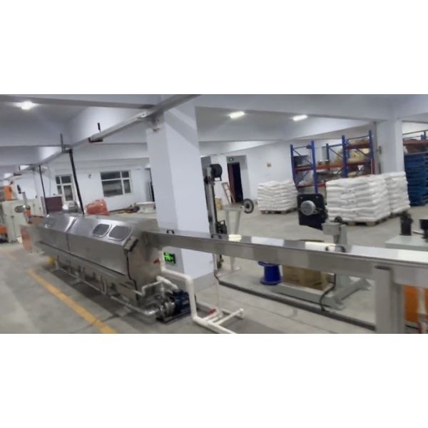 High Speed Wire Extrusion Line 1500m/min for PVC and TPE Materials with φ1.2mm-φ5mm Diameter