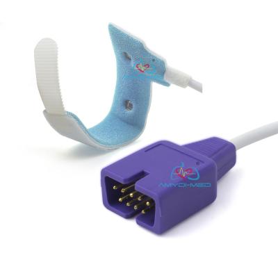 0.9M Pulse Oximeter Disposable Sensor Medical Alcohol Disinfecting 9Pin DS-100A 1 Meter
