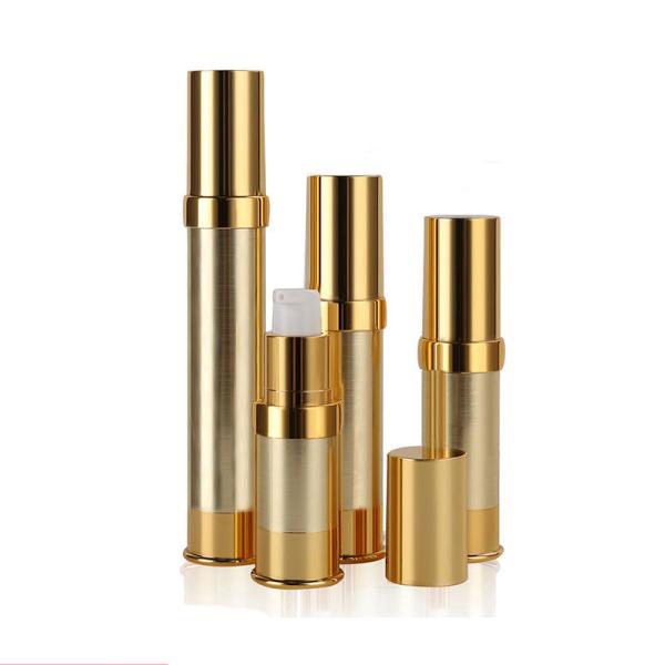 pulvérisateur de brume de crème hydratante d'estampillage d'or de pompe de 15/30/50 ml 2oz Airlesss