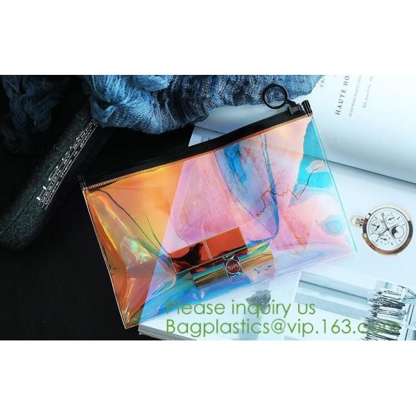 Frosted EVA Plastic Makeup Bag With Snap Button Closed,Eco-friendly Durable Cosmetic Bag,zipper gift cosmetic oem pouch