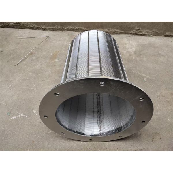 Wedge Wire Screen Resin Traps SUS316 Johnson Vee Wire Screen