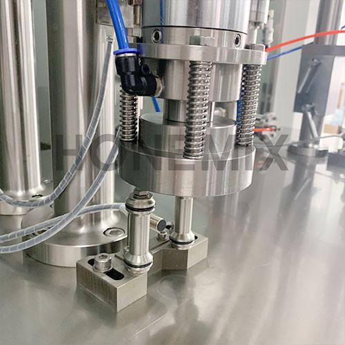 Semi Automatic Hair Gel Filler Moisturizing Spray Aerosol Filling Machine