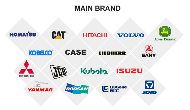 Экскаватор генератор Машины Ремонт двигатель Assy Части 4SD1 4BG1 24V 50A 60A 6BT5.9 6BG1 24V 50A Альтернаторная сборка