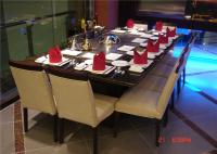 Tabla de la parrilla de Teppanyaki del rectángulo de 8 asientos para el hotel/el restaurante