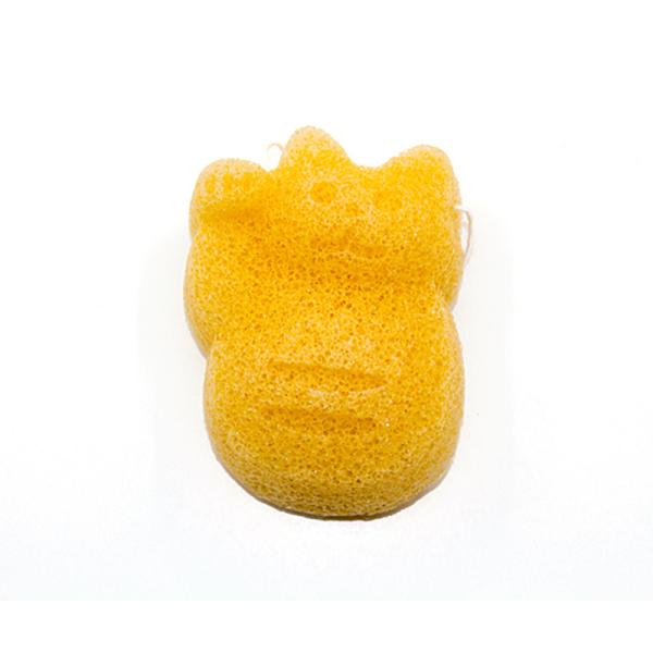 Esponja Konjac da cara do banho natural do bebê a favor do meio ambiente
