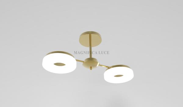 2018 led chandelier light  2 lights  suspend led lamp  for living room