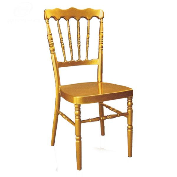 ODM Gold Chiavari Chairs With White Cushion Commercial Furniture