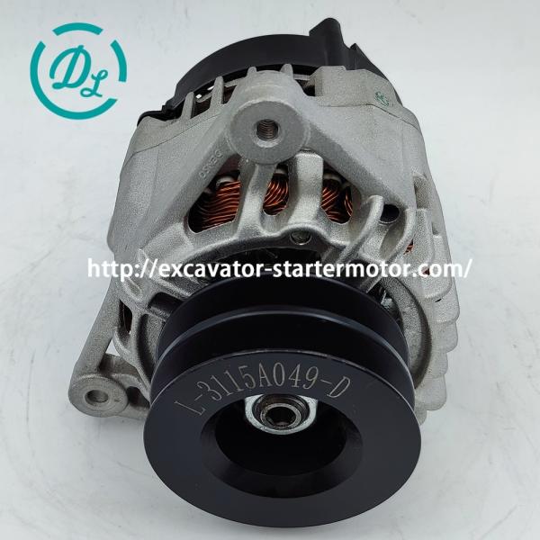383-2557 T412400 12V 120A Alternator Excavator 1104D-44TA Engine
