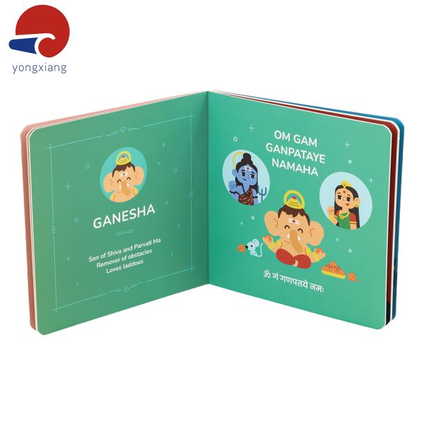 Glossy / Matte Children's Board Books 4C Story Book Printing