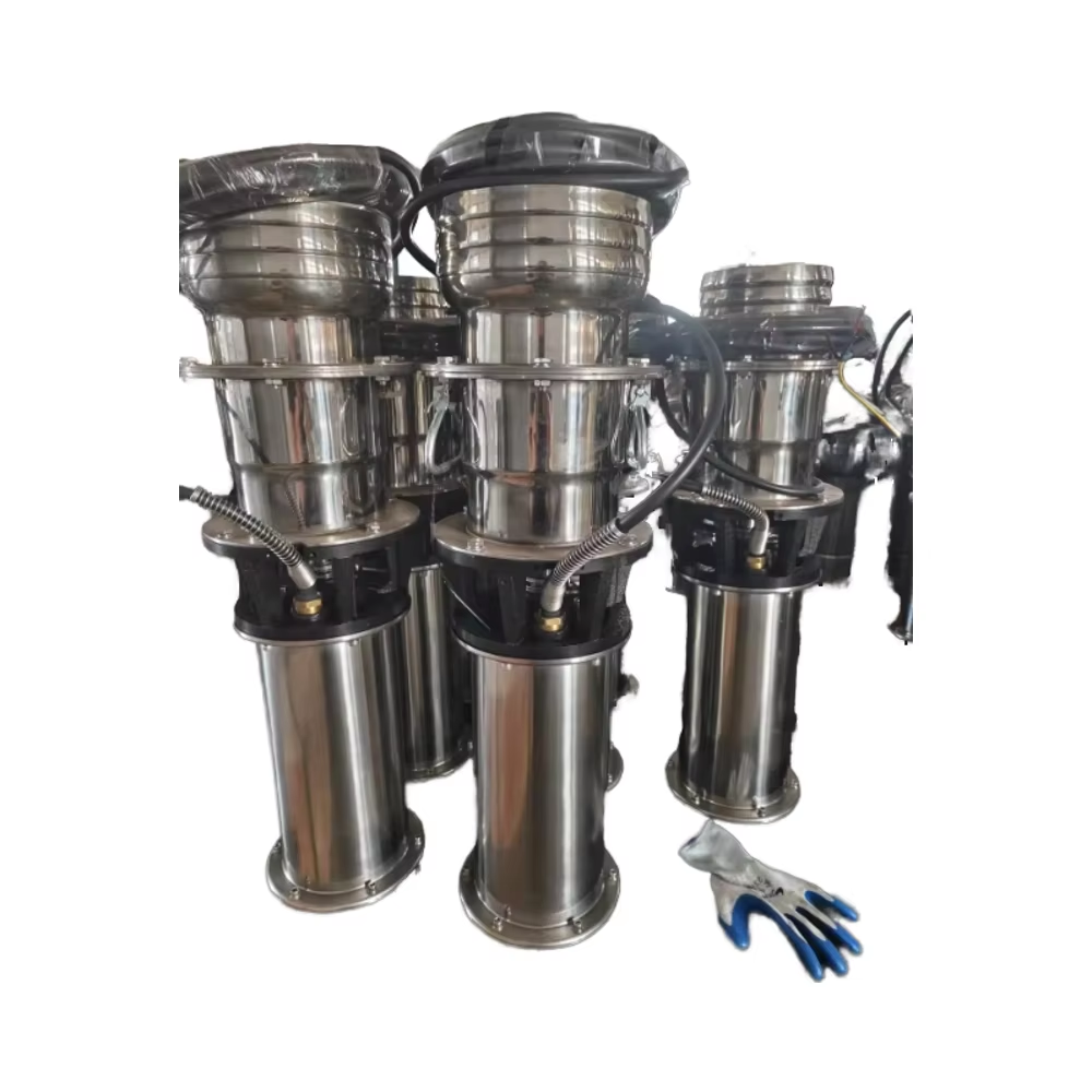 8 Inch 7.5KW Aquaculture Water Pump 380V Three Phase