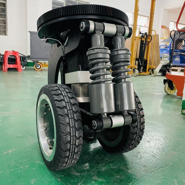 Integral Damping Impco 10Inches AGV Drive Wheel Sinolift Noblelift Rubber Wagon Wheels