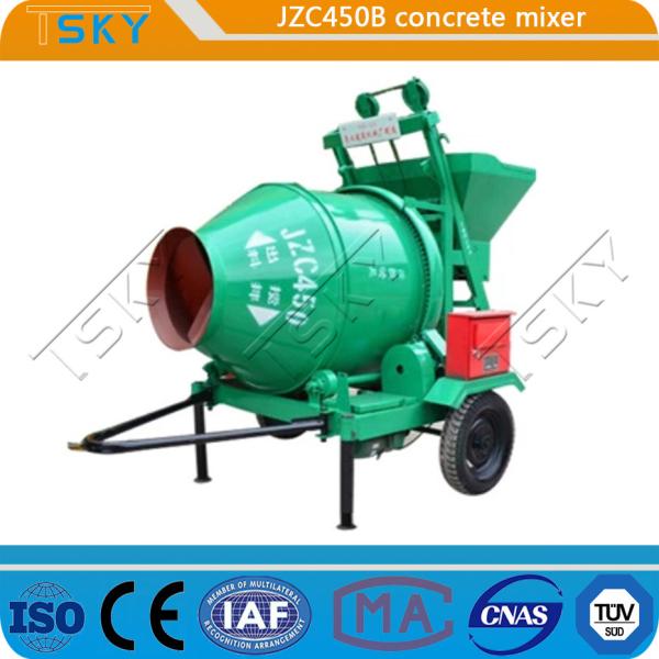 Baixo misturador concreto industrial de consumo de energia JZC450B