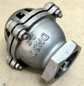 BSPT / BSP / NPT Threaded Foot Valve For Pumps PN10 Stainless Steel 304