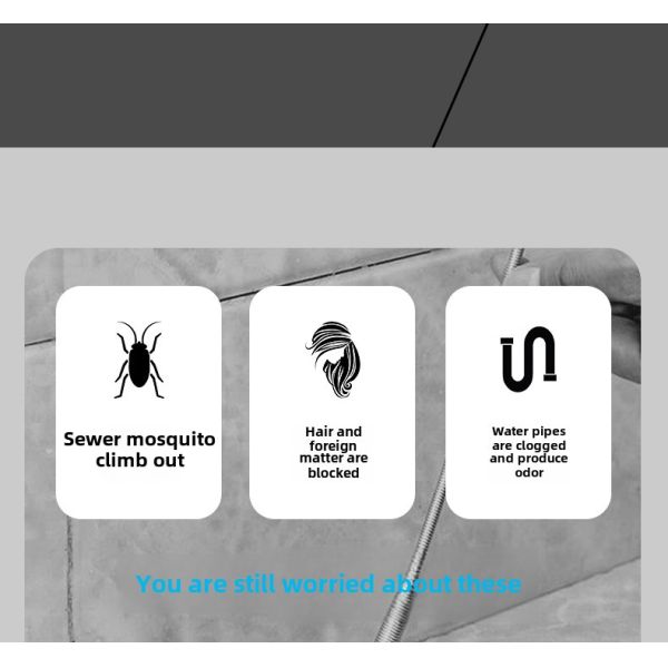 Self Adhesive Disposable Fiber Filter Net Drain Sticker for Bathroom Kitchen Anti-Insect Masking