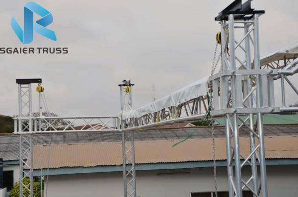 1200 * 800mm Aluminum Roof Truss High Loading Capacity For Indoor / Outdoor Concert