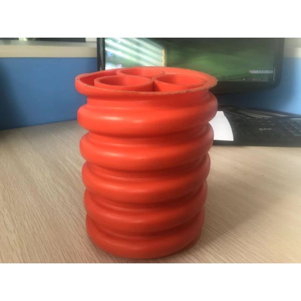 90kg/H 63mm 55kw PE Carbon Spiral Pipe Extrusion Line