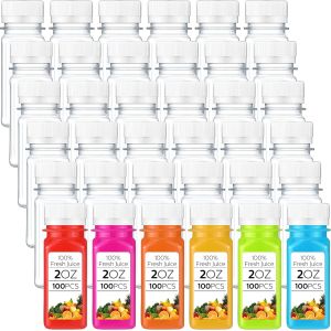 Special Offers square Juice Bottle Transparent Bottles for Juice  Fruit Juice with Free Samples