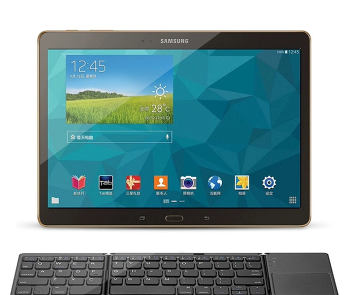 Клавиатура ПК ключей пластмассы 63 складная, клавиатура Блуэтоотх 3,0 тонкая Блуэтоотх