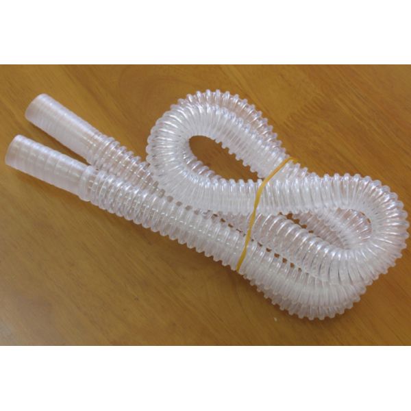 Nontoxic transparent breathing tube , flexible retractable medical breathing tube, GH2004,  Eco-friendly