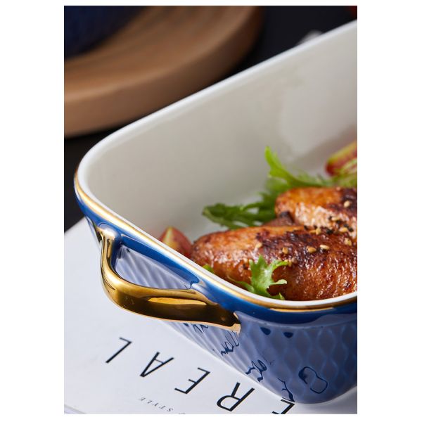 Не лотки кухни ручки керамические печь со стилем оправы золота нордическим