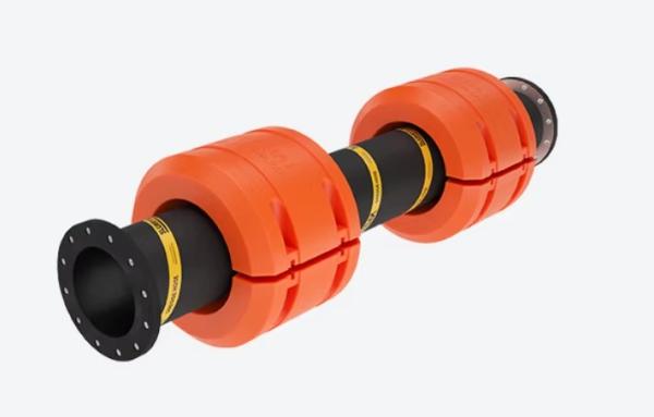 簡単にインストールするHDPEパイプフローター 衝撃耐性とホットガルバン化鋼ボルトとナッツ 10-1100mm