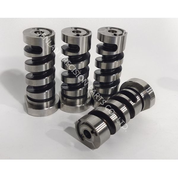 S136 Material Precision Mold Parts Front Mold Insert with 0.01mm Roundness and Oil Groove Design