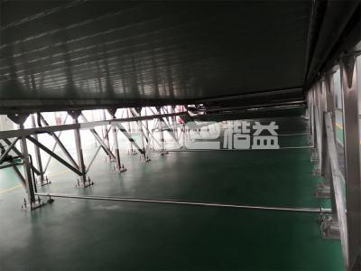 Large Capacity Continuous Conveyor Dryer Vegetable Dryer Machine For Asparaaus Funaus Artichokes Kale