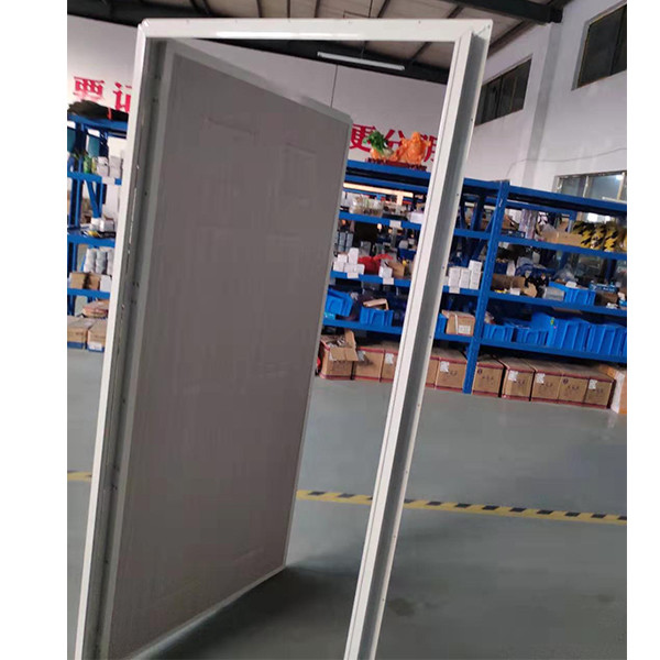 На заказ Слимлайн Алюминиевые Французские Двери Белые Антиугонные