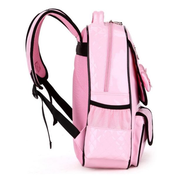 Korean schoolbag shoulder bag cute princess girls PU backpack schoolbag children