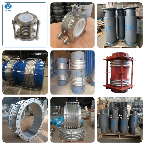 DN32 DN3000mm Flanca de aço inoxidável Rod Compensador Compensação de vácuo