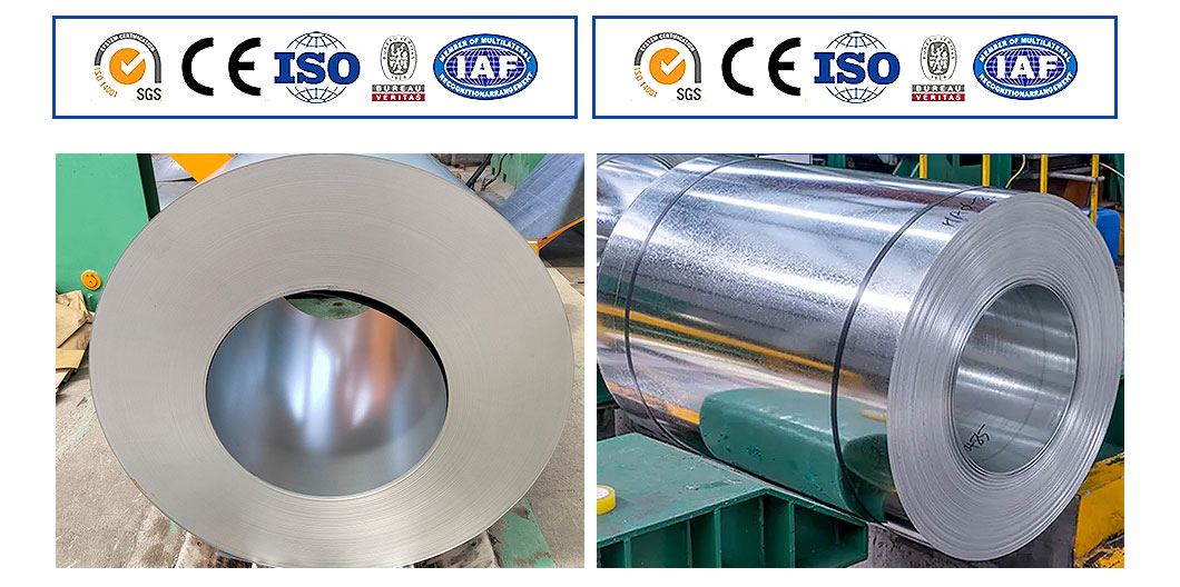 0.16mm bobina galvanizada SGCC Sgch G550 Dx51d Dx52D Dx53D