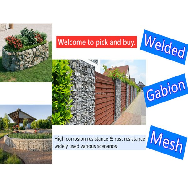 Поставка сварные стены габион коробки стены каменной клетки габион корзины с электрической проволокой сетки