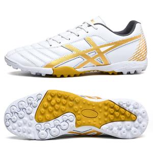 Training Professional Best Leather All Ages Soccer Football Cleats Fustal Shoes
