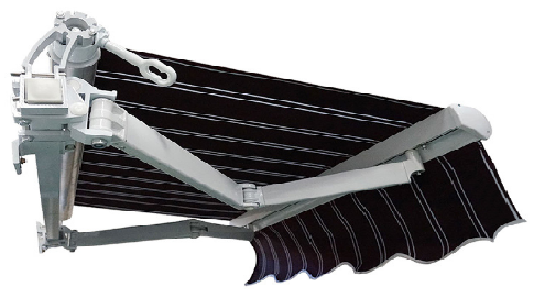 Accessoires de pare-soleil en alliage d'aluminium, tête avec vis à noyau en cuivre