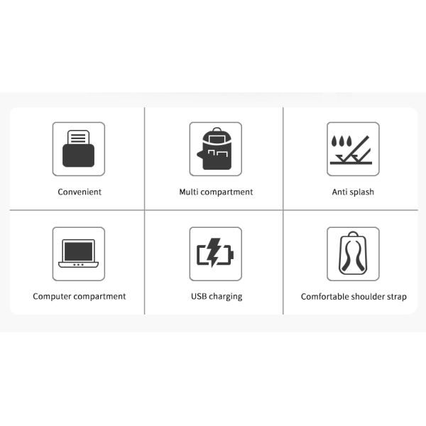 Sacs à dos d'usine neufs ordinateur portable chargeur usb hommes affaires sac à dos imperméable sac à dos sac à dos pour hommes