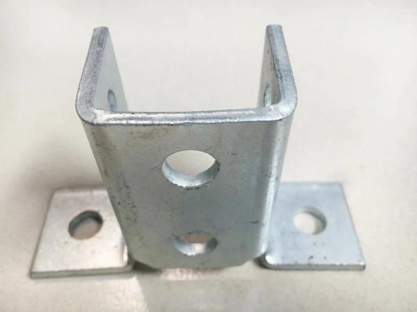 HDG UL Listed SS400 Strut Channel Fittings 10 Ft. Length Zinc Plated