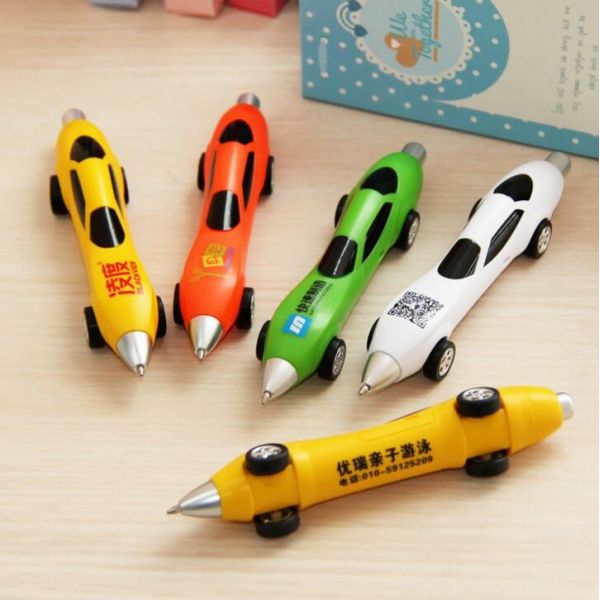 Fancy car shape ballpoint pen with custom logo