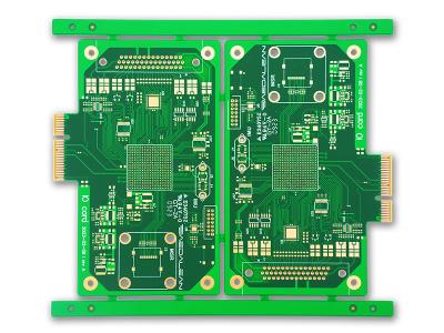 2L High Frequency Printed Circuit Board 0.3mm 0.5 OZ Electronic Components