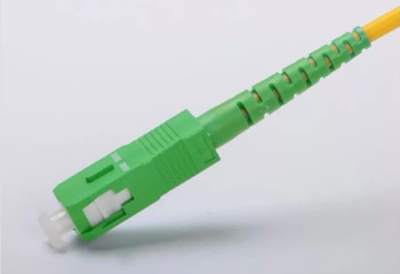 Разъем SC/APC гибкого провода оптического волокна симплекса 2.0mm LSZH к SC/APC SM