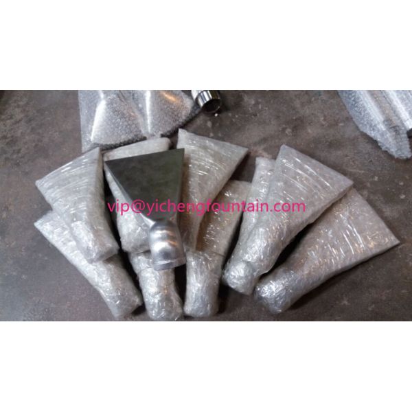 45 Degree Fan Shaped Water Fountain Nozzles