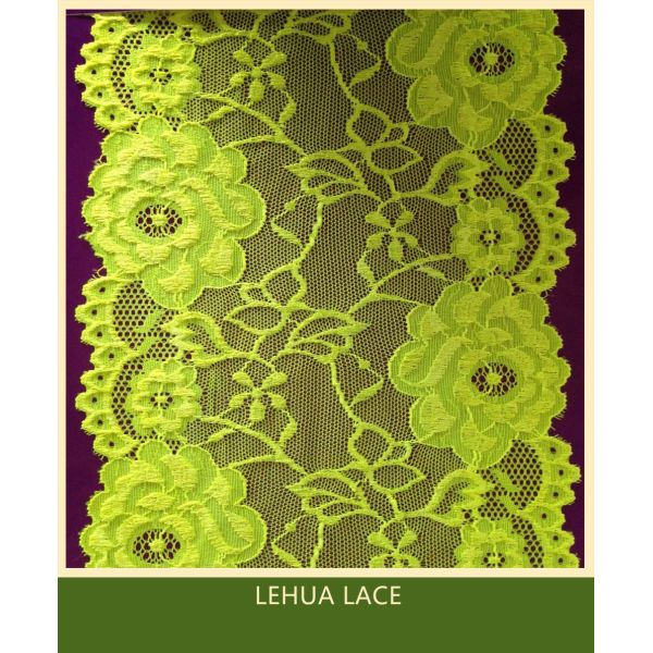 Hot Selling and nice quality Nylon Spandex Stretchy Brazil Lace from China