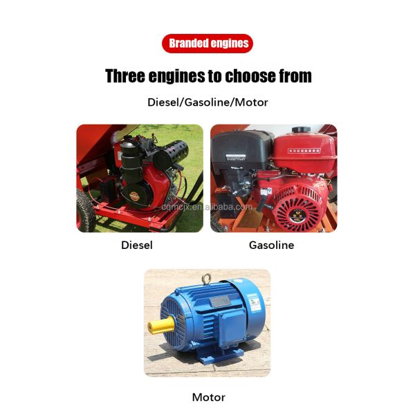 Electric Engine Tree Branch Shredder 4kw Wood Chipper Machine for Mini Move Single Phase