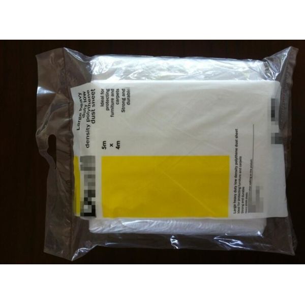 Drop Cloth Plastic Car Seat Covers Protective Protective Masking Film