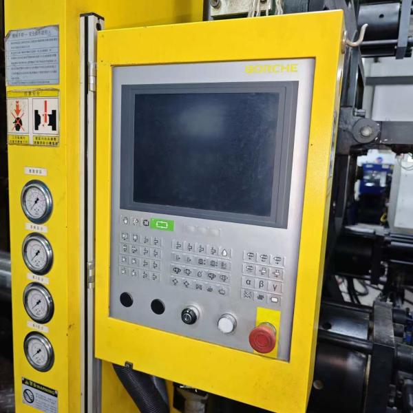 BU1200 Servo Motor Two Platen Injection Molding Machine Horizontal 12000KN