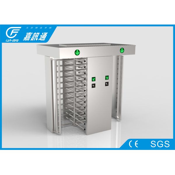 Mechanical Turnstile Barcode Scanner , IC Reader Turnstile Security Systems