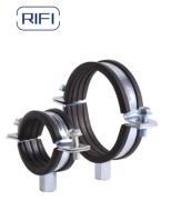 M8+M10 en acier au carbone, pince à tubes métalliques, porte-tubes en caoutchouc EPDM