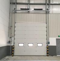 Porte de garage isolée en acier galvanisé pour besoins personnalisés