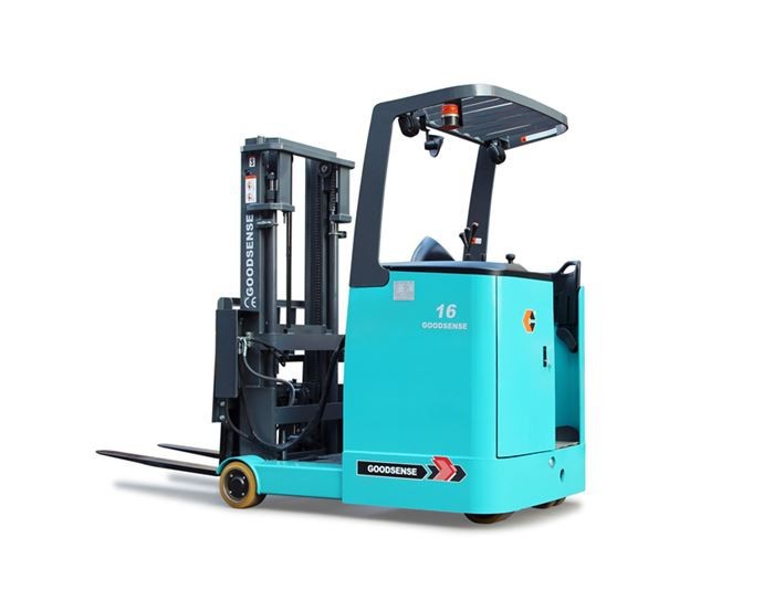 GOODSENSE Stand Up Forklift Reach Truck With Connotations Automated Assistance And Dynamic Coaching